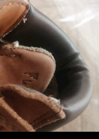 28 numara Lumberjack Kahverengi Deri Erkek Çocuk Botları temiz - Görsel 10