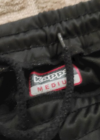 Orijinal Kappa M-L uyumlu Erkek Siyah Spor Eşofman - Görsel 2