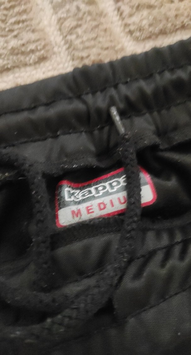 Orijinal Kappa M-L uyumlu Erkek Siyah Spor Eşofman - Görsel 2