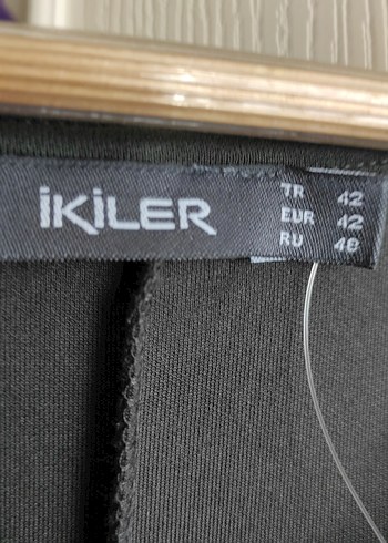 ikiler marka büyük beden likralı kışlık elbise sıfır ürün - Görsel 5