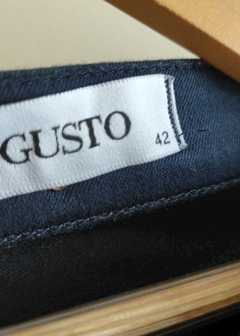 42 Beden GUSTO Lacivert Kadın Kot Pantolon 42 beden temizliğini