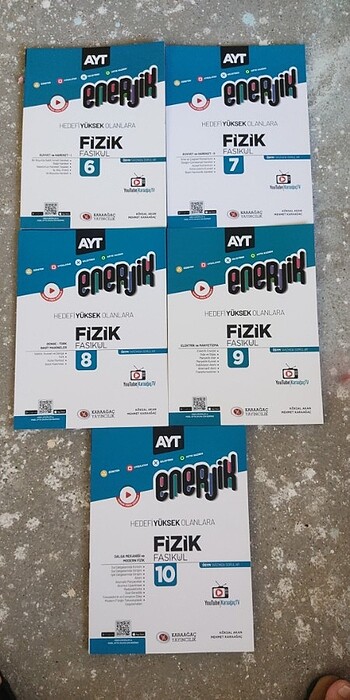 Karaağaç yayınalrı ayt fizik enerjik fasikülleri 