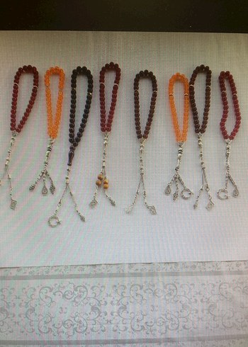 Yeşil Parlak Bohem Erkek Tesbihi - Görsel 5