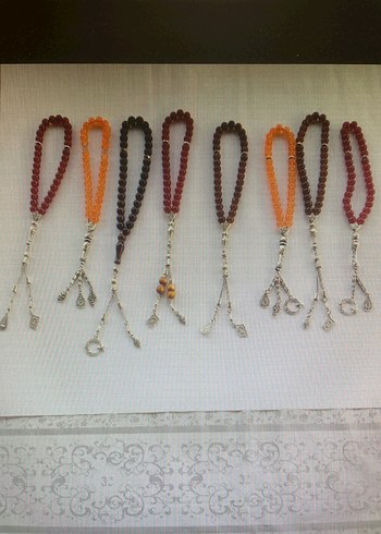 Yeşil Parlak Bohem Erkek Tesbihi - Görsel 6