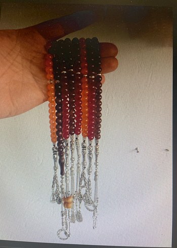 Yeşil Parlak Bohem Erkek Tesbihi - Görsel 14