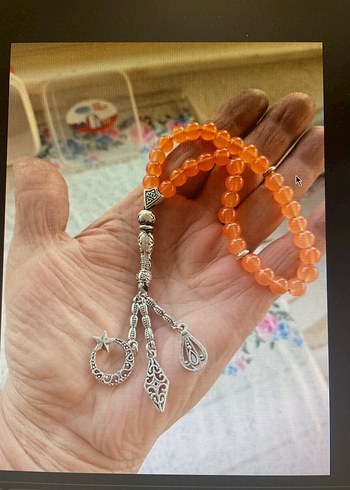 Yeşil Parlak Bohem Erkek Tesbihi - Görsel 8