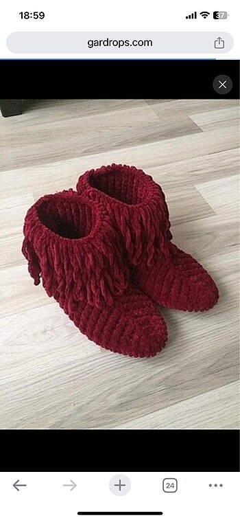 El emeği ev pandufları - Görsel 5