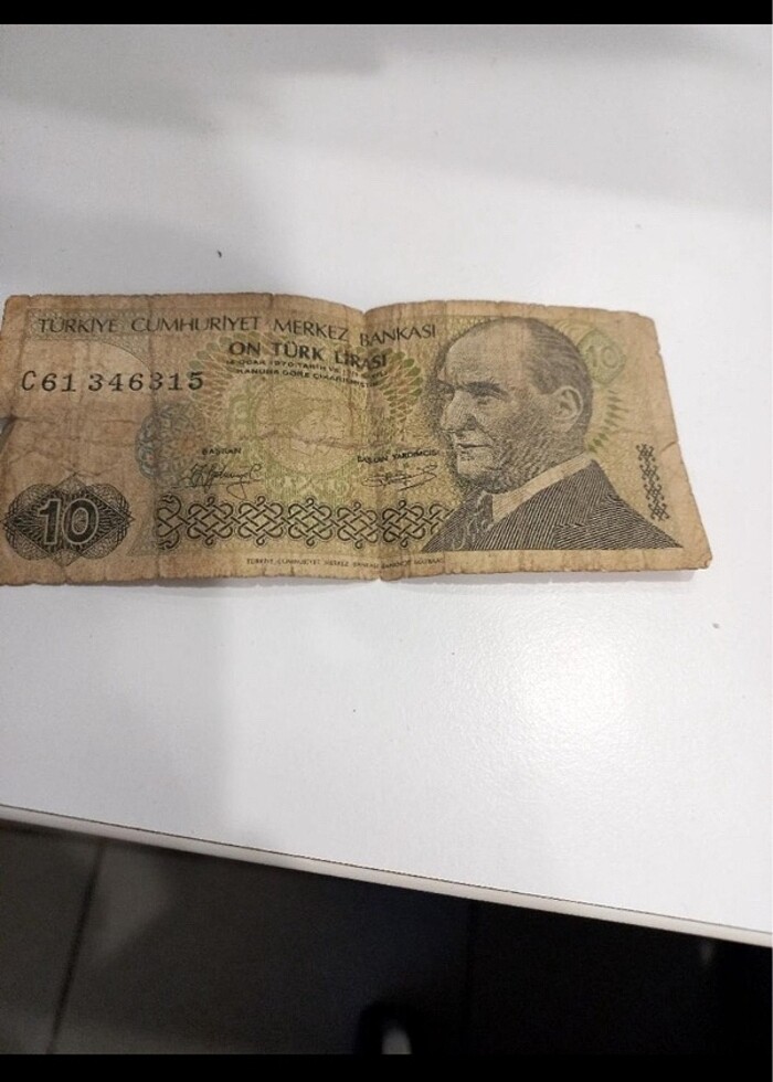 Eski para 10 TL - Görsel 2