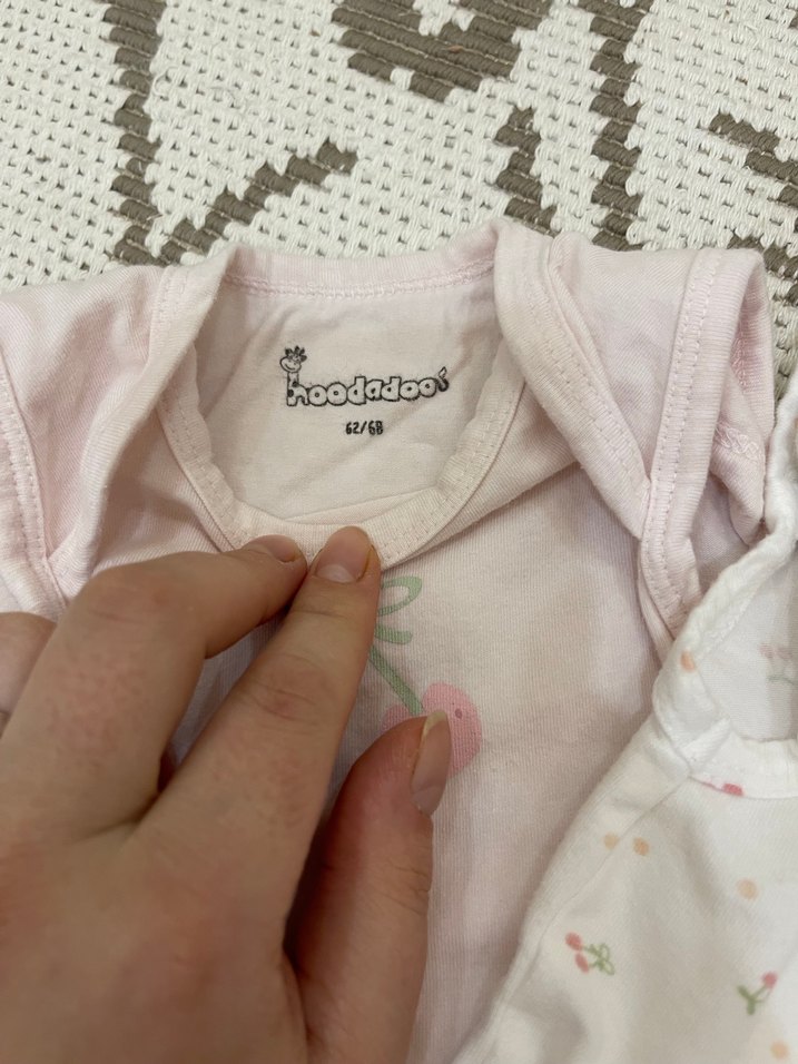 3lü bebek çıtçıtlı zıbın - Görsel 4