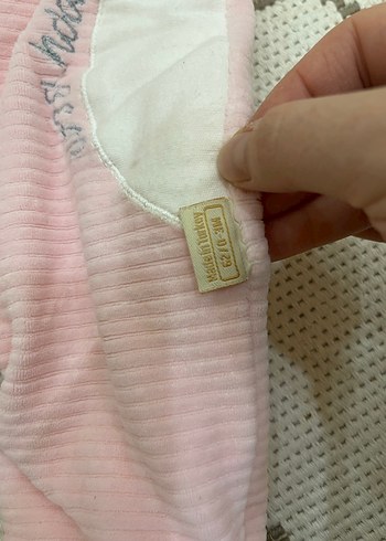 Pembe Kapüşonlu Kürklü Bebek Tulumu - Görsel 4