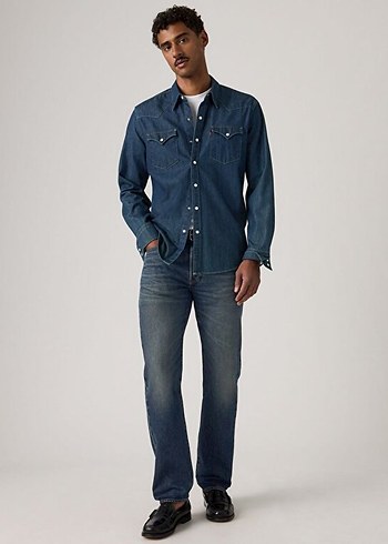 Levis Vintage Unisex Levis 501 Kot Pantolon