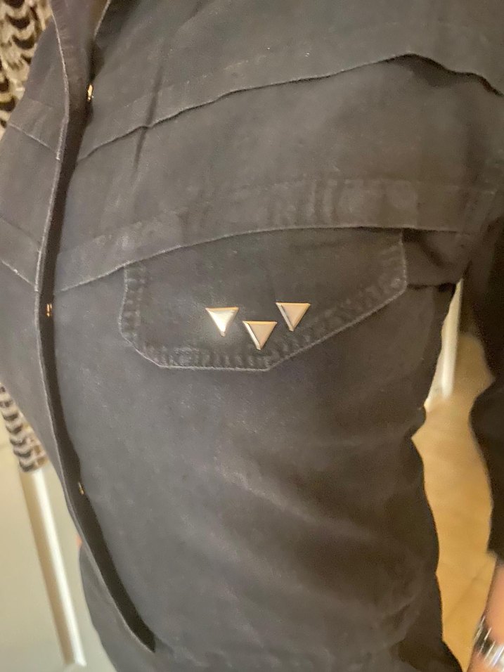 Siyah Kadın Denim Uzun Tulum - Görsel 5