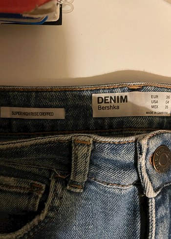 Kadın Gri Bel Detaylı Dar Kesim Denim Pantolon - Görsel 5