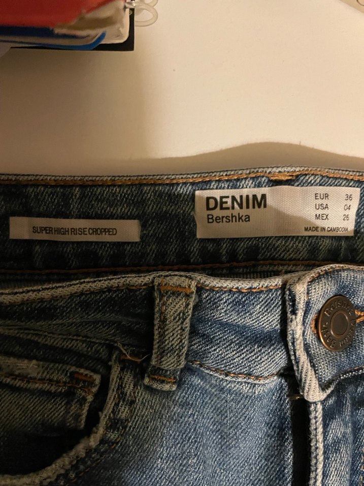 Kadın Gri Bel Detaylı Dar Kesim Denim Pantolon - Görsel 5
