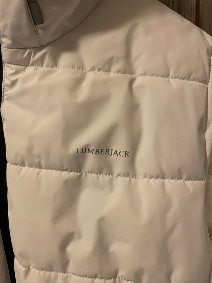 Beyaz Fermuarlı Kadın Kışlık Ceket - Görsel 2