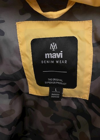 Sarı Kapüşonlu Fermuarlı Kışlık Kadın Mont - Görsel 2