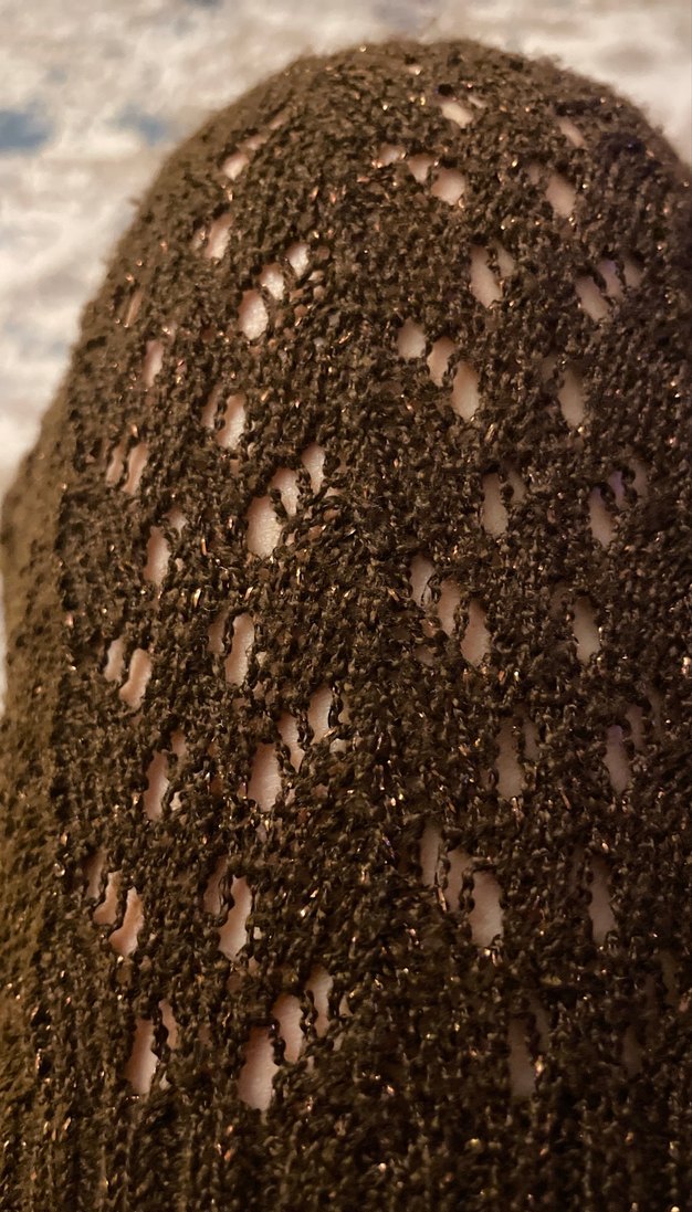 Kadın Kahverengi V Yakalı Örgü Kazak - Görsel 2