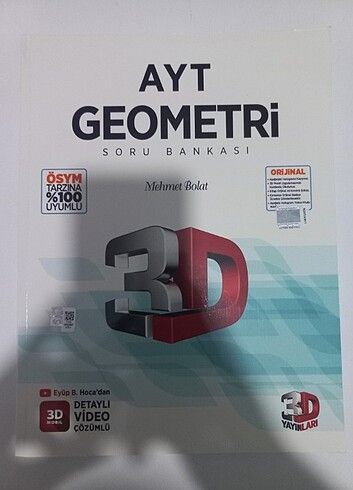 3D AYT GEOMETRİ SORU BANKASI