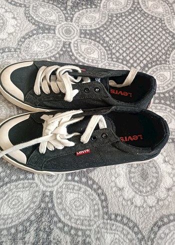 Levis Levi S Siyah Beyaz Dusuk Bilek Sneaker