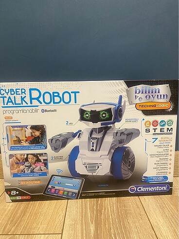 Clementoni 64447 Robotik Laboratuvarı Cyber Talk Robot
