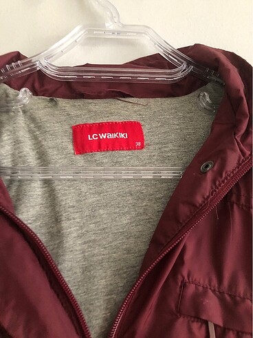 LC Waikiki Bordo lcw marka ince spor ceket