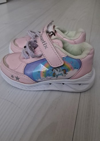 Kinetix Kız Çocuk Pembe Bantlı Spor Ayakkabı - Görsel 4