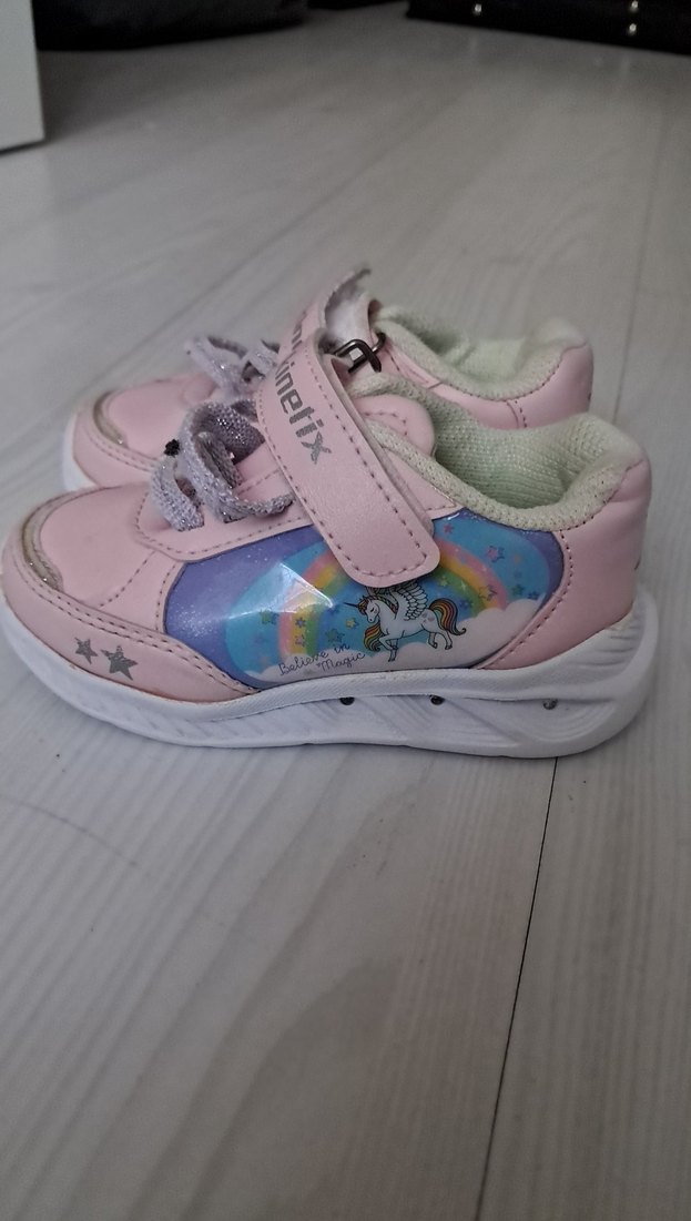 Kinetix Kız Çocuk Pembe Bantlı Spor Ayakkabı - Görsel 4