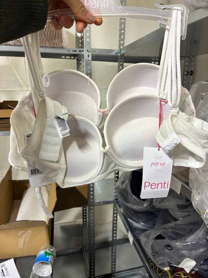 Beyaz PENTİ Sütyen - Görsel 3