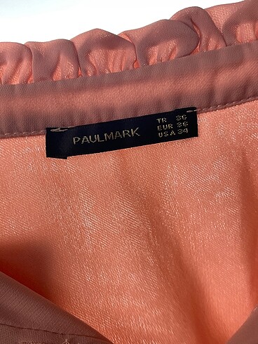 36 Beden çeşitli Renk Paulmark Bluz %70 İndirimli.