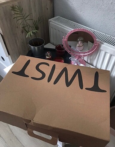  Beden gri Renk Kadın Twist Çanta