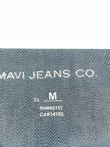 m Beden mavi Renk Mavi Jeans Kot Ceket %70 İndirimli.