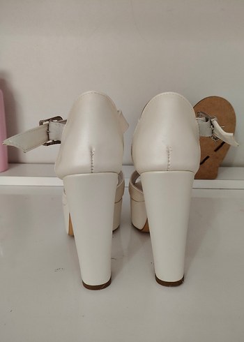 36 Beden 13 cm gelin ayakkabısı