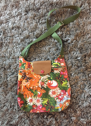 universal Beden Longchamp desenli çanta