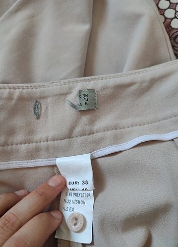 Diğer Bol paça kumaş pantolon