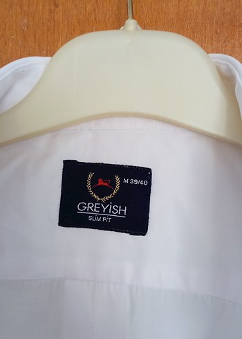 m Beden Erkek Beyaz Uzun Kollu Pamuk Gömlek