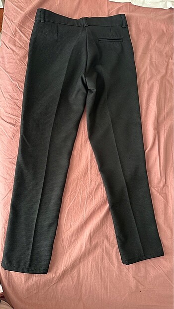 8 Yaş Beden siyah Renk Siyah kumaş pantalon erkek çocuk