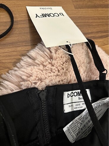 Bershka yandan düğmeli pantolon büstiyer takım - Görsel 8