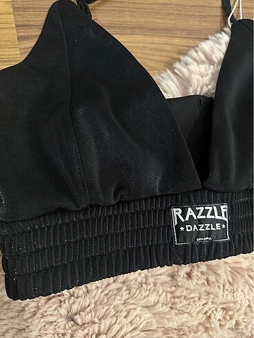 Bershka yandan düğmeli pantolon büstiyer takım - Görsel 7