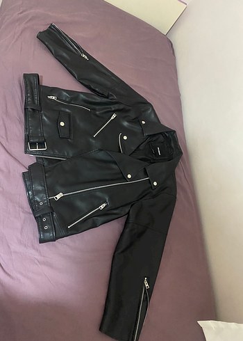 l Beden Pull&bear deri ceket