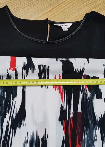 Kadın Çok Renkli Kısa Kollu Bluz - Görsel 3