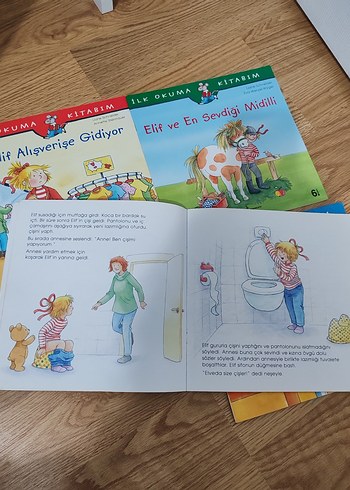 Elif Serisi İlk Okuma Kitapları Seti - Görsel 2