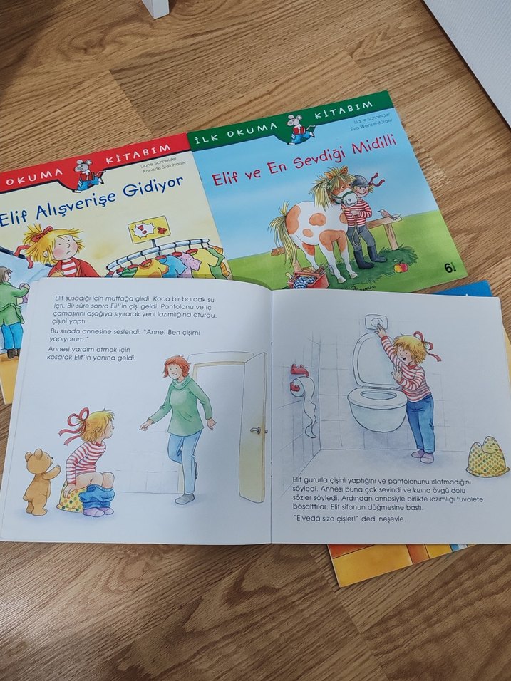 Elif Serisi İlk Okuma Kitapları Seti - Görsel 2