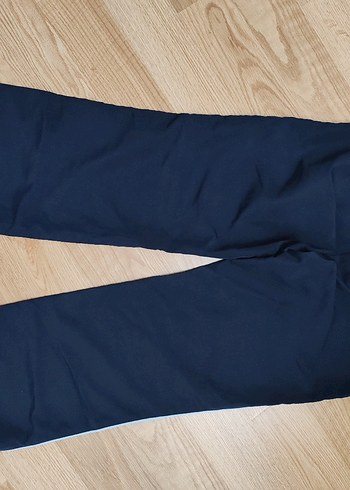 Düğmeli Lacivert eşofman alt - Görsel 5
