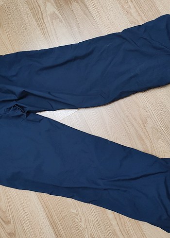 Düğmeli Lacivert eşofman alt - Görsel 2