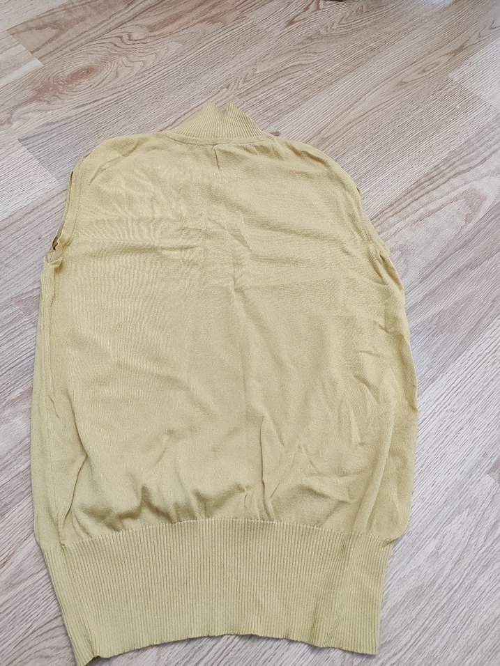 Bej Kolsuz Boğazlı Kadın Kazak - Görsel 2