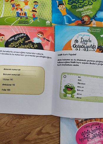Çocuklar için Eğitici Kitap Seti - Görsel 4