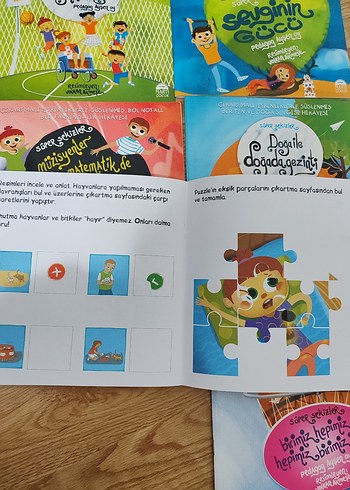 Çocuklar için Eğitici Kitap Seti - Görsel 5
