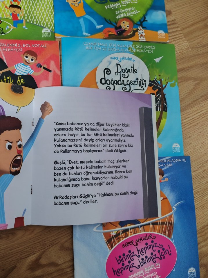 Çocuklar için Eğitici Kitap Seti - Görsel 2