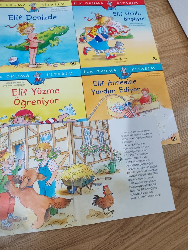 Elif'in İlk Okuma Kitapları Seti - Görsel 2