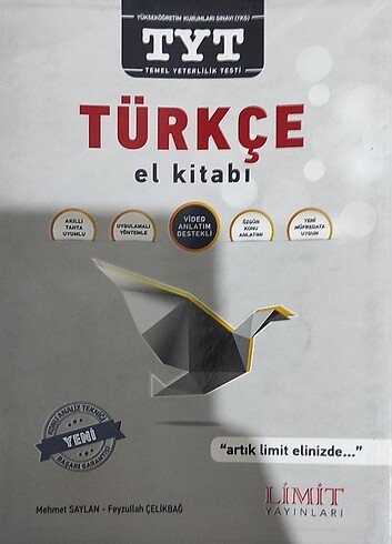 Tyt Türkçe Limit Yayınları El Kitabı